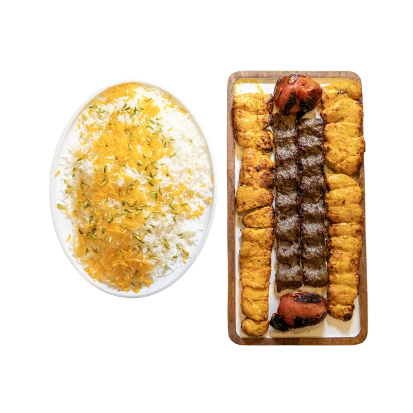 Family kebab platter cover